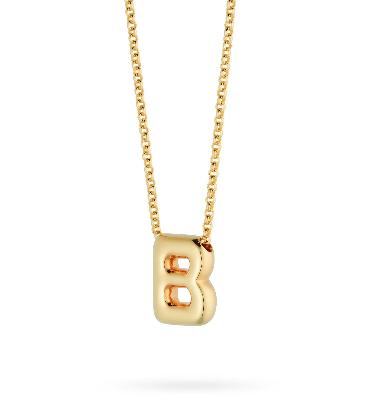 BUBBLE LETTER NECKLACE