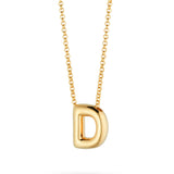 BUBBLE LETTER NECKLACE