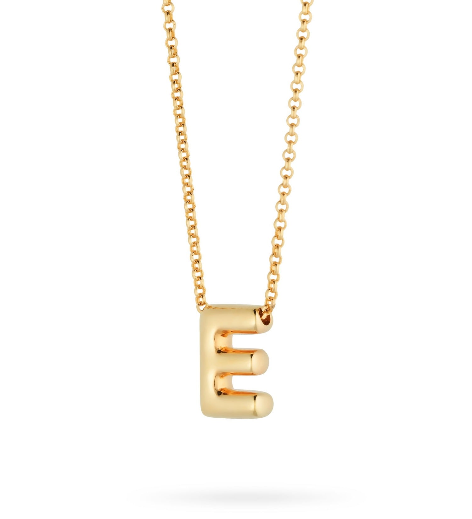 BUBBLE LETTER NECKLACE