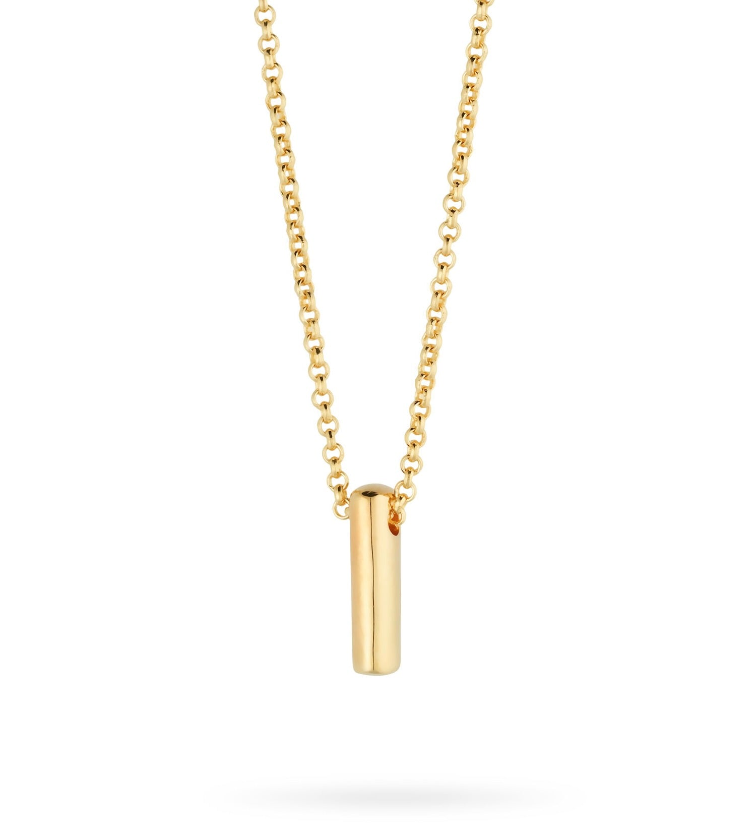 BUBBLE LETTER NECKLACE
