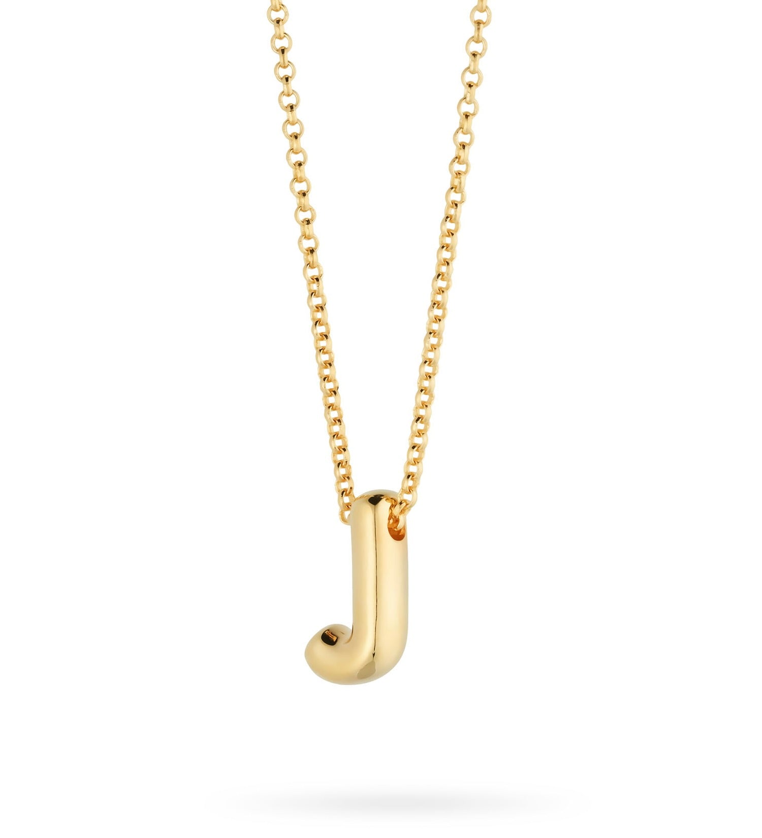 BUBBLE LETTER NECKLACE