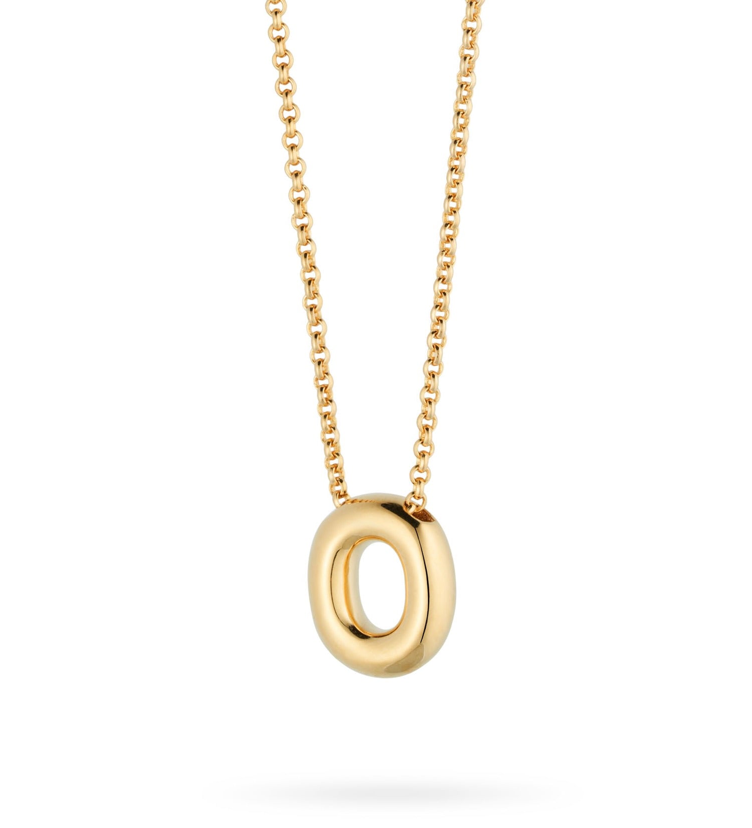 BUBBLE LETTER NECKLACE
