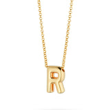 BUBBLE LETTER NECKLACE