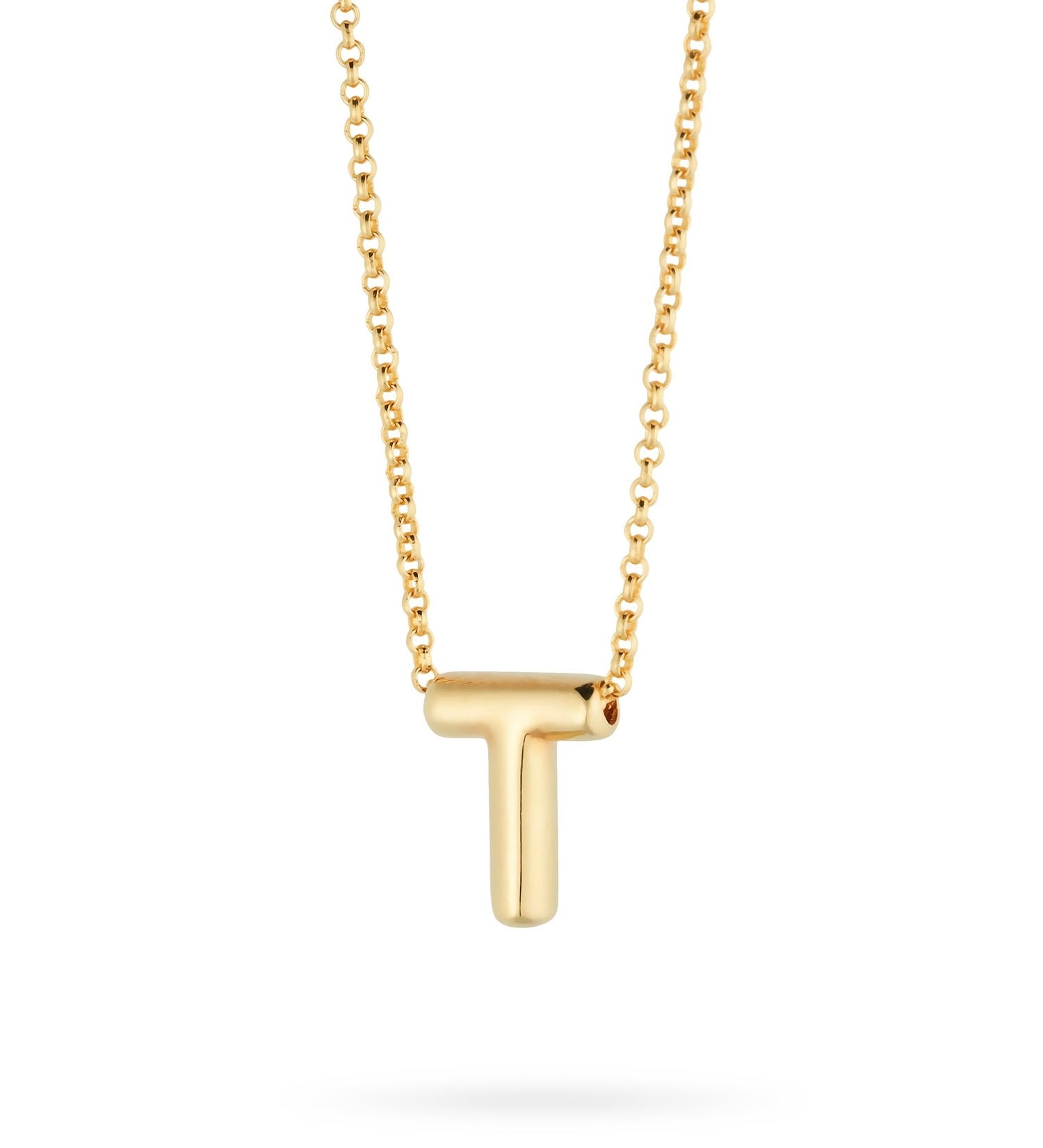 BUBBLE LETTER NECKLACE