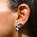 HEIDI STUD EARRINGS SILVER