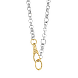 MALLORY NECKLACE SILVER/GOLD