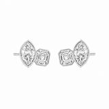 MARGUERITE STUD EARRINGS SILVER