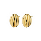 PAULINA WAVE EARRINGS GOLD