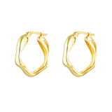 RIVER HOOPS GOLD PETITE