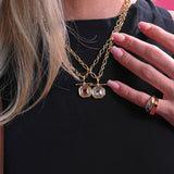 CLEO NECKLACE AQUAMARINE