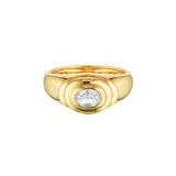 TATTIANA LAB DIAMOND RING - YELLOW GOLD