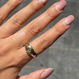 TATTIANA PERIDOT RING - YELLOW GOLD