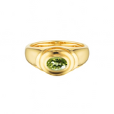TATTIANA PERIDOT RING - YELLOW GOLD