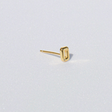 LETTER STUD EARRING