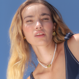 ANOUK PEARL HEART CHOKER