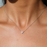 STEPHANIE NECKLACE SILVER