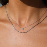 STEPHANIE NECKLACE SILVER