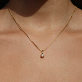 JUNE BIRTHSTONE NECKLACE PETITE