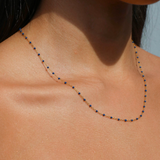 TIBI NECKLACE MIDNIGHT