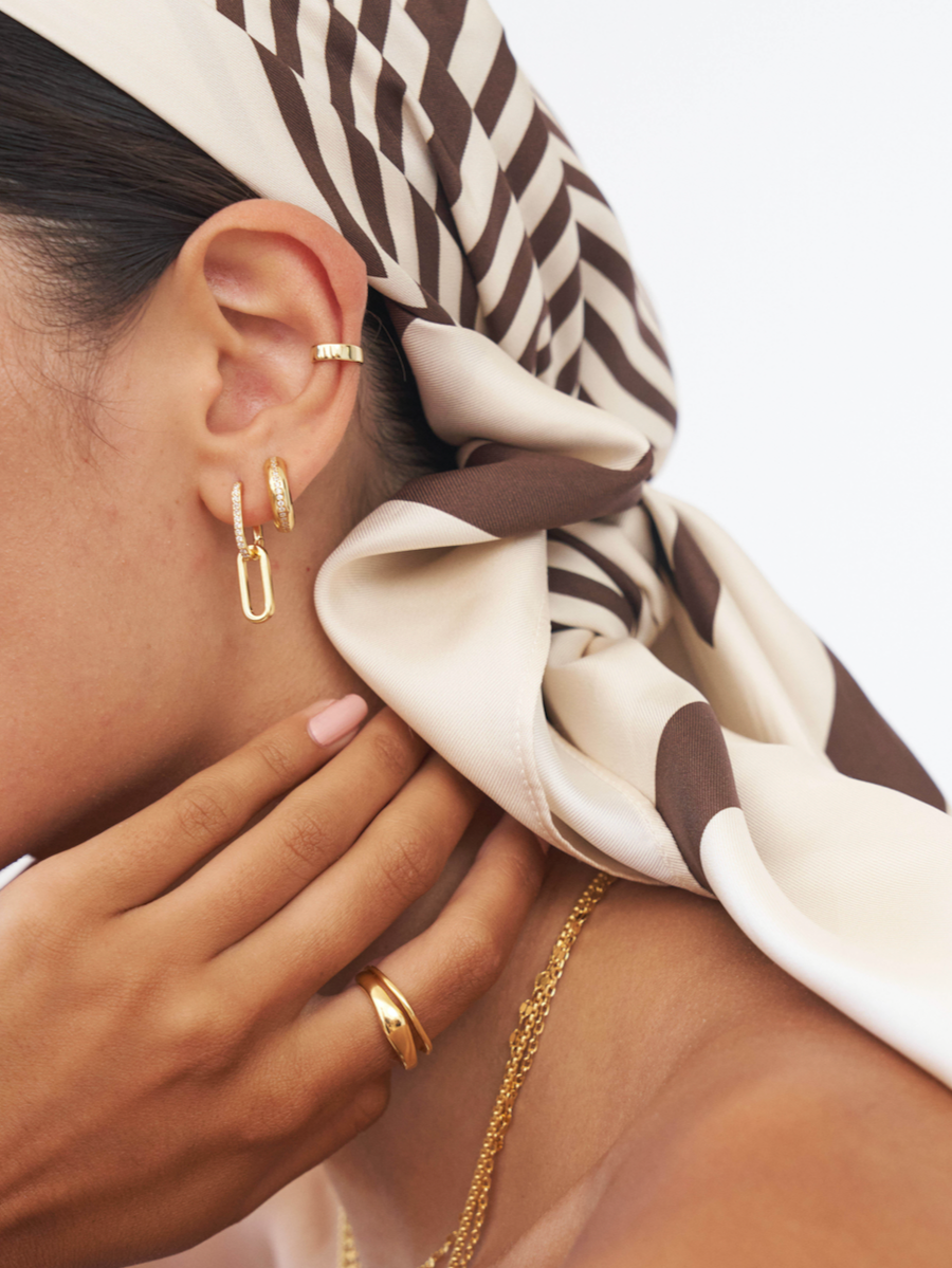 Celine 2025 earrings gold